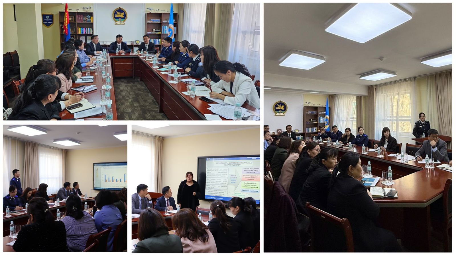 ЗАМЫН ХӨДӨЛГӨӨНИЙ АЮУЛГҮЙ БАЙДЛЫН ТУХАЙ ХУУЛЬ ЗӨРЧИХ ЗӨРЧЛИЙГ ШАЛГАН ШИЙДВЭРЛЭХЭД АНХААРАХ АСУУДЛЫН ТАЛААР ХЭЛЭЛЦЛЭЭ