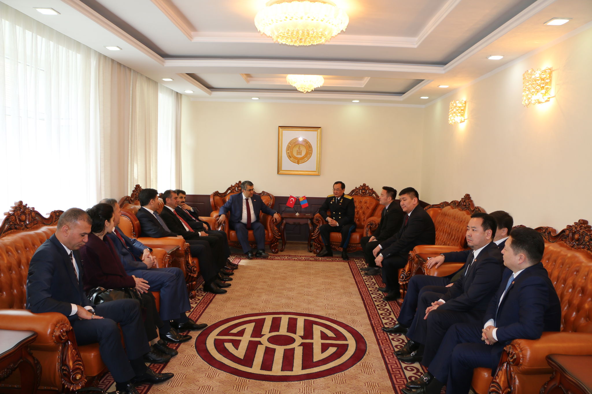 DELEGATION LED BY THE DEPUTY PROSECUTOR GENERAL HALIL ADIGUZEL OF THE REPUBLIC OF TURKEY HAD MADE A VISIT TO OUR COUNTRY