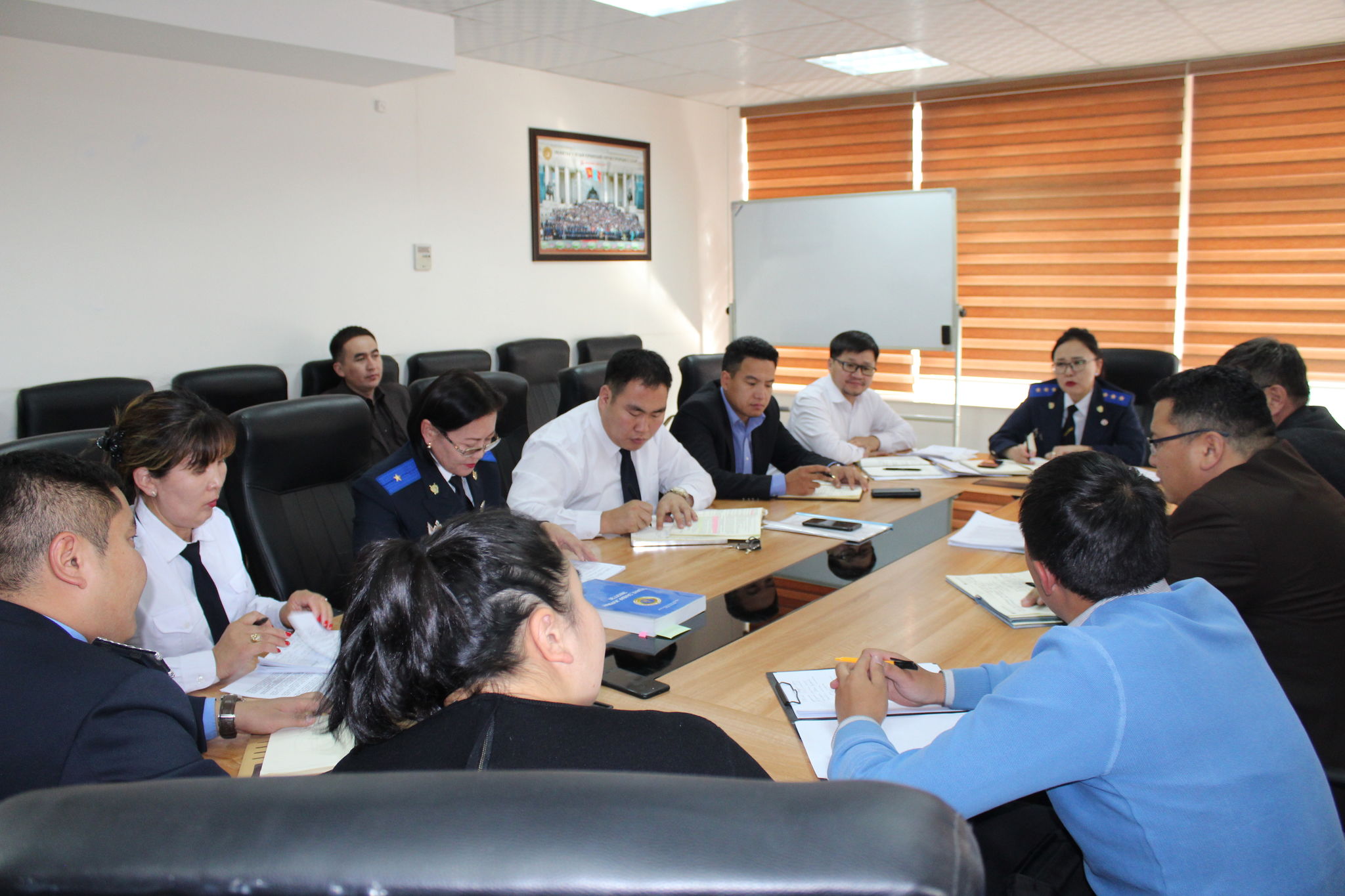 ХАН-УУЛ ДҮҮРГИЙН ПРОКУРОРЫН ГАЗАР   ХАМТАРСАН ХУРАЛ  ХЭЛЭЛЦҮҮЛЭГ ЗОХИОН БАЙГУУЛАВ