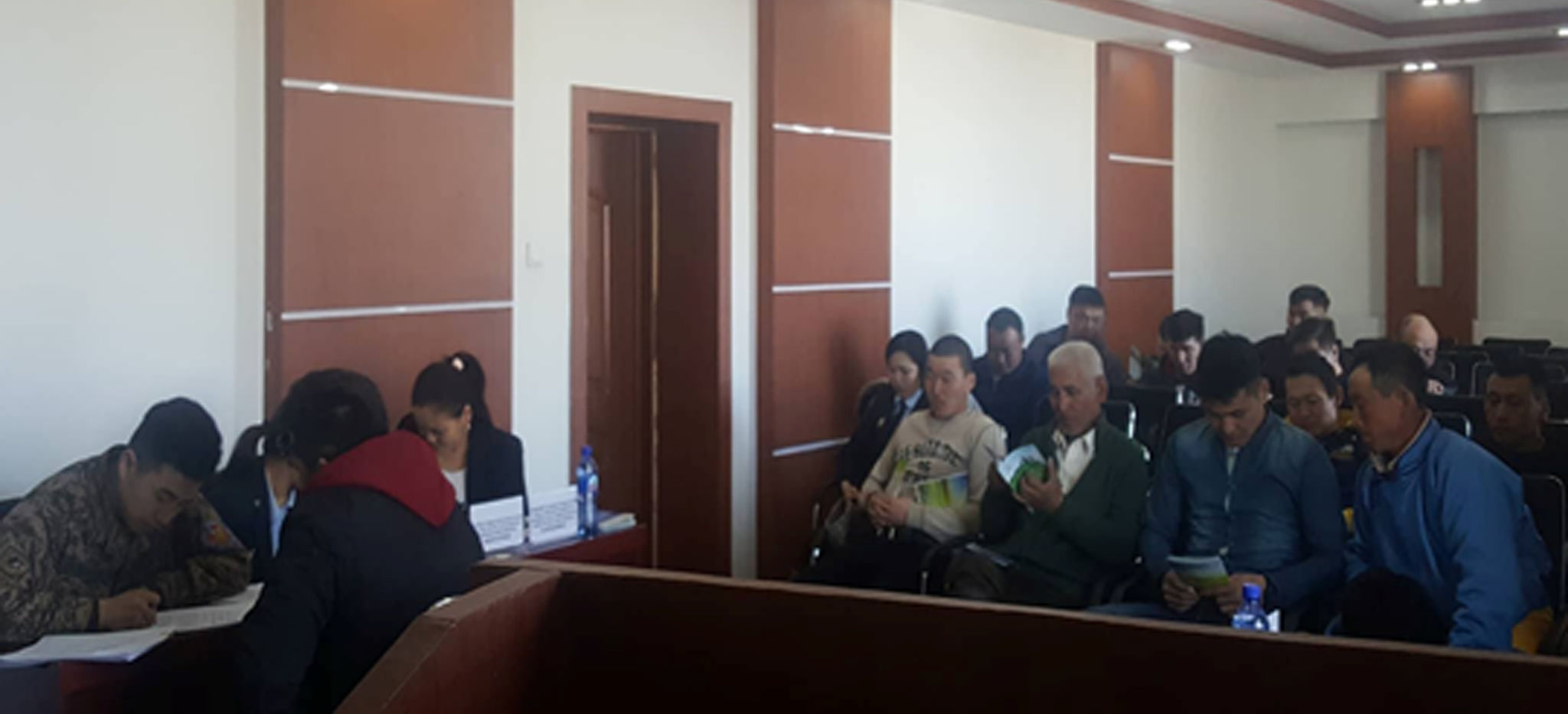 ХЭНТИЙ АЙМГИЙН ПРОКУРОРЫН ГАЗАР УУЛЗАЛТ СУРГАЛТ ЗОХИОН БАЙГУУЛАВ