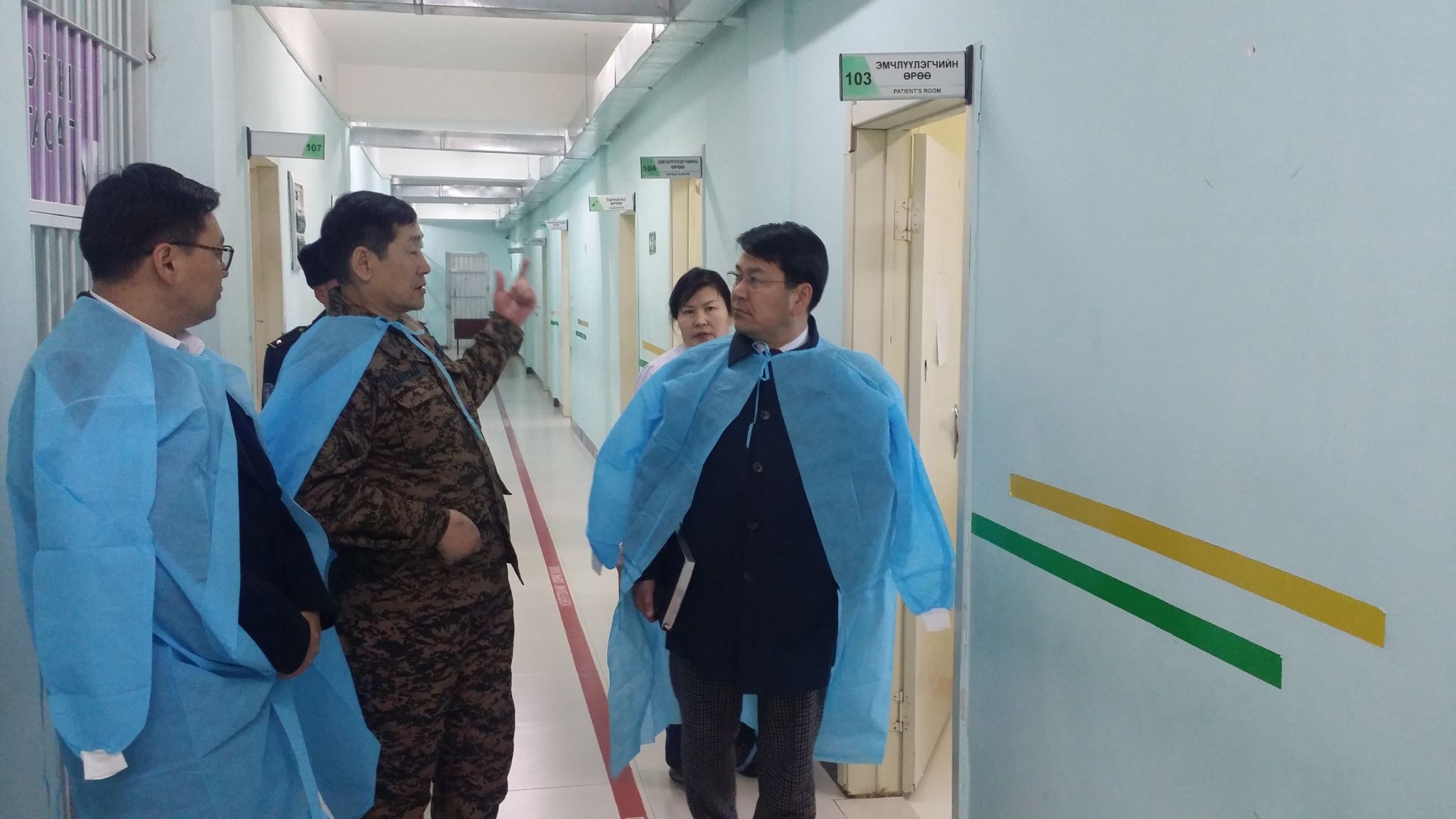 НИЙСЛЭЛИЙН ПРОКУРОРЫН ГАЗАР ШАЛГАЛТ ХИЙВ.