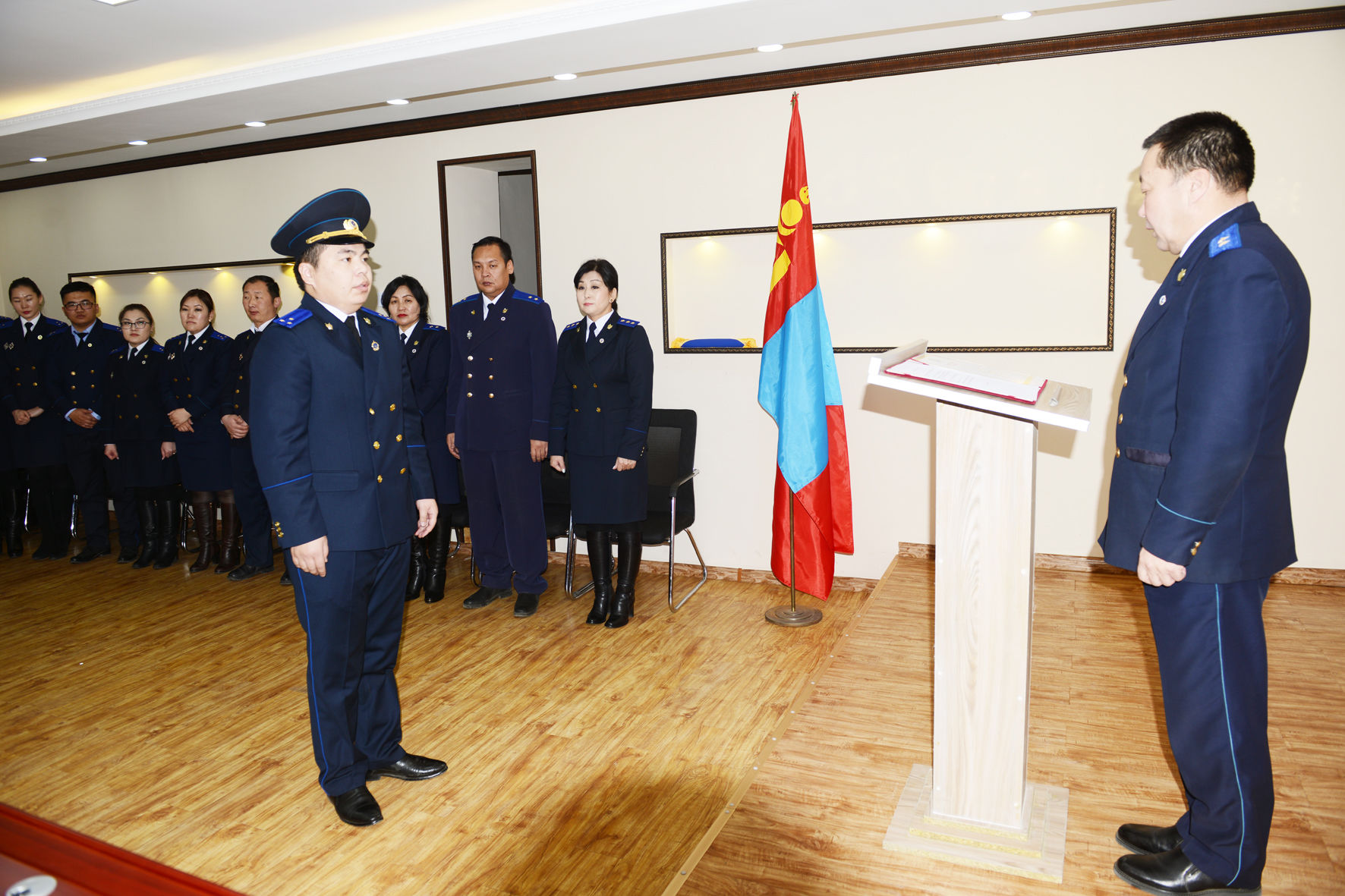 ПРОКУРОРЫН ТАНГАРАГ ӨРГӨХ ЁСЛОЛЫН АЖИЛЛАГАА БОЛОВ