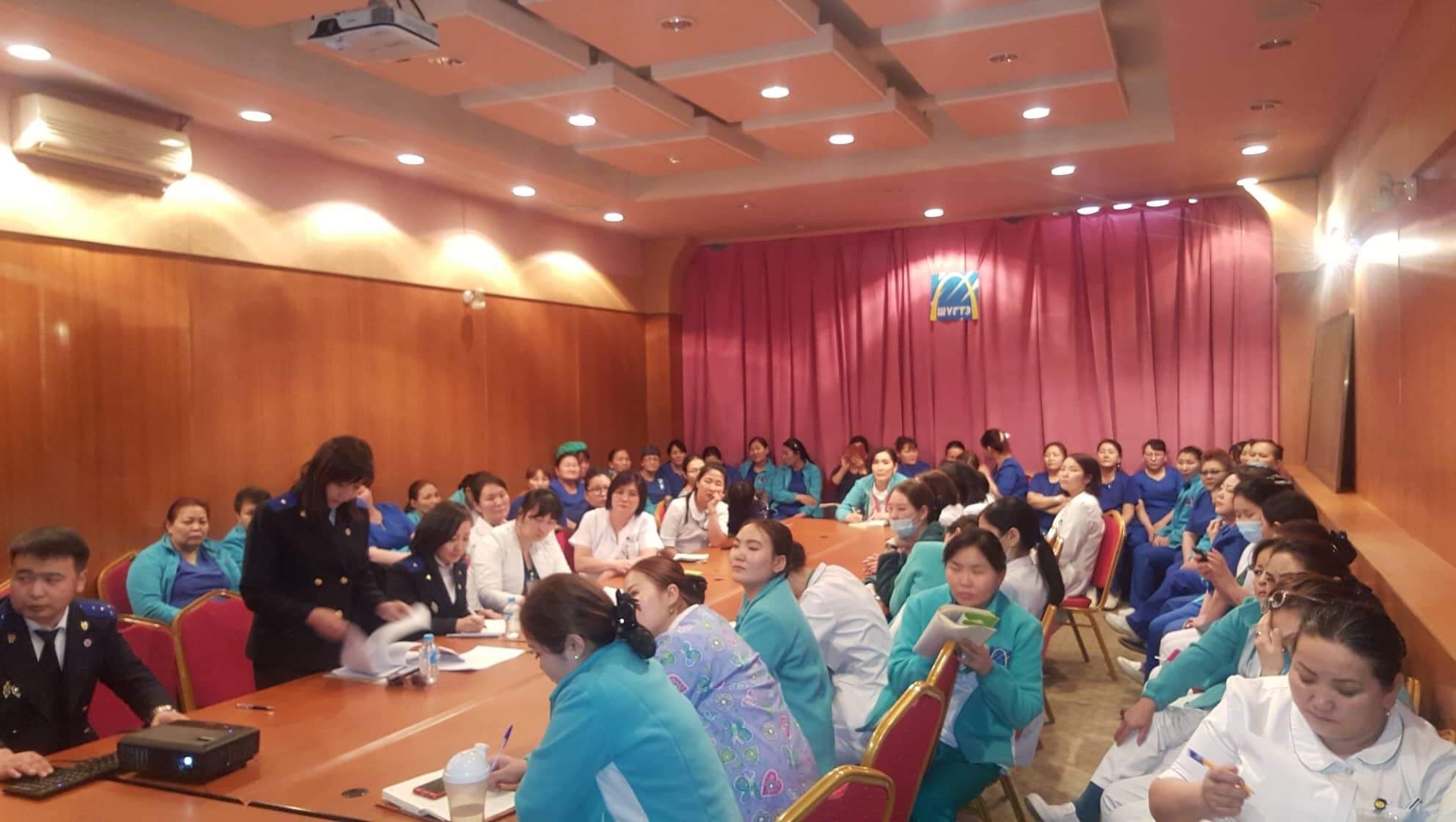 П.Н.ШАСТИНЫ НЭРЭМЖИТ ГУРАВДУГААР ТӨВ  ЭМНЭЛГИЙН ЭМЧ, СУВИЛАГЧ, АЖИЛТАН НАРТ  ЯРИА ТАНИУЛГА ХИЙЛЭЭ