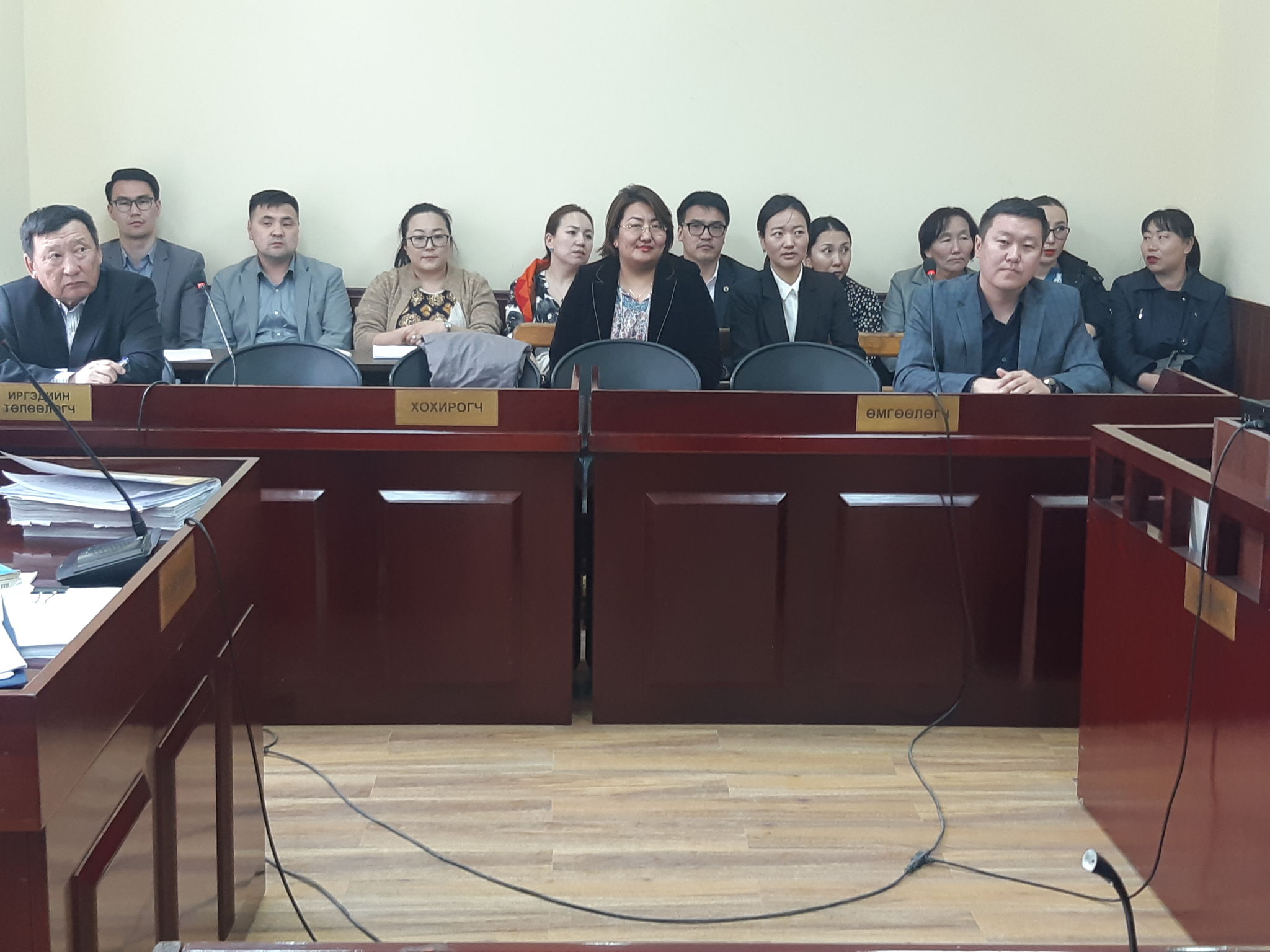 ЧИНГЭЛТЭЙ ДҮҮРГИЙН ПРОКУРОРЫН ГАЗРААС  НЭЭЛТТЭЙ ШҮҮХ ХУРАЛДААНЫГ ЗОХИОН БАЙГУУЛЖЭЭ