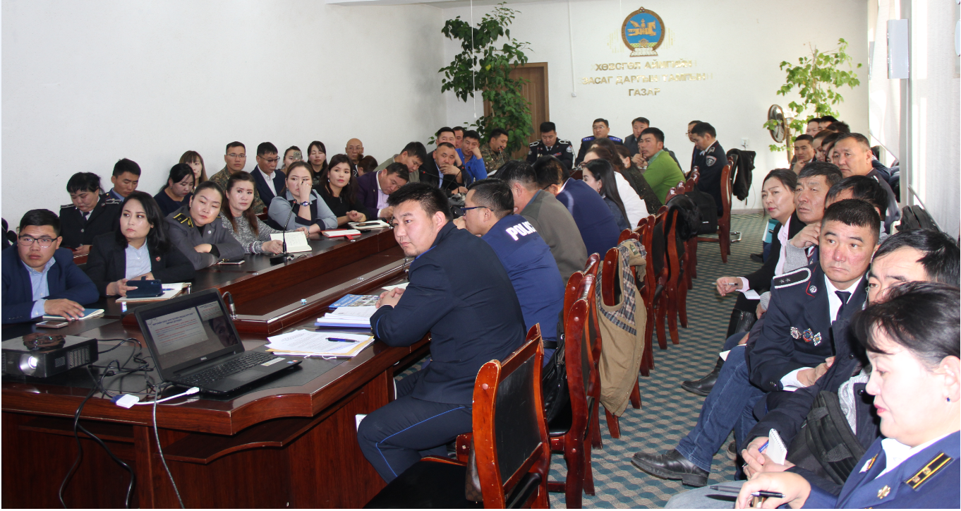 ХҮРЭЭЛЭН БАЙГАА ОРЧНЫ ЭСРЭГ ГЭМТ ХЭРЭГ, ЗӨРЧИЛТЭЙ ТЭМЦЭХ, ТҮҮНЭЭС УРЬДЧИЛАН СЭРГИЙЛЭХ ТАЛААР ЗӨВЛӨМЖ ГАРГАЖЭЭ